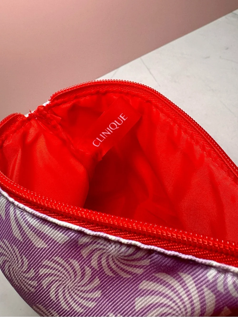 🪩 Lilac Swirl Cosmetic Pouch, Iron-On Bow Patches & Disco Ball Earrings